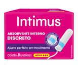 Absorvente Interno Intimus® Discreto Médio - 8 un