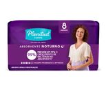Absorvente Íntimo sem Abas Plenitud Femme Noturno com 8 Unidades