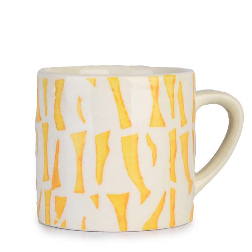 Caneca de Cerâmica Amarela Dynasty 90ml