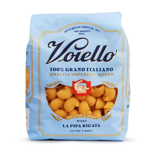 Massa Italiana Voiello Pipa Rigata 500g