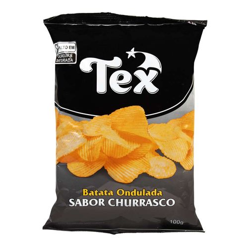 Batata Frita Ondulada Tex Churrasco 100g