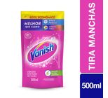 Tira Manchas Líquido Vanish Multiuso 500ml Refil Econômico para roupas coloridas