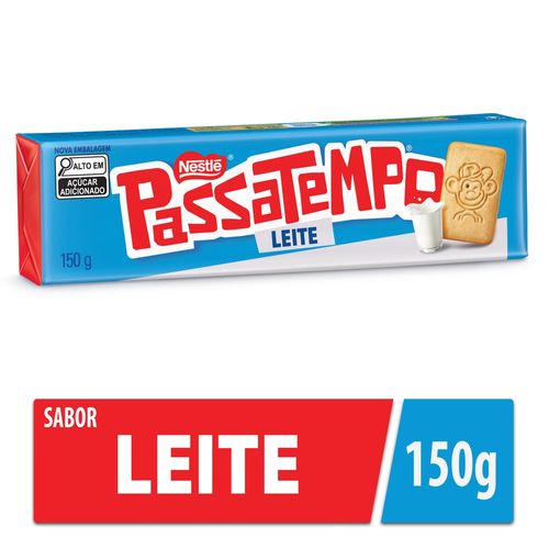 Biscoito Nestlé Passatempo Leite Pacote 150g