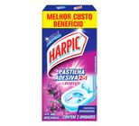 Detergente Sanitário Pastilha Adesiva Lavanda Harpic Leve 3 Pague 2 Unidades