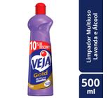 Limpador Multiuso Veja Gold Lavanda e Álcool 500ml com 10% de Desconto