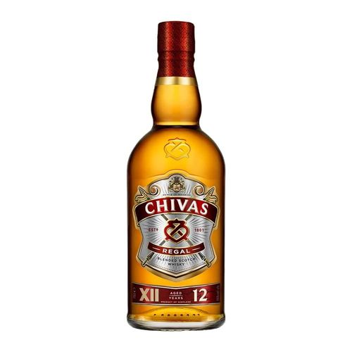 Whisky Escocês Chivas Regal 12 Anos Garrafa 750ml