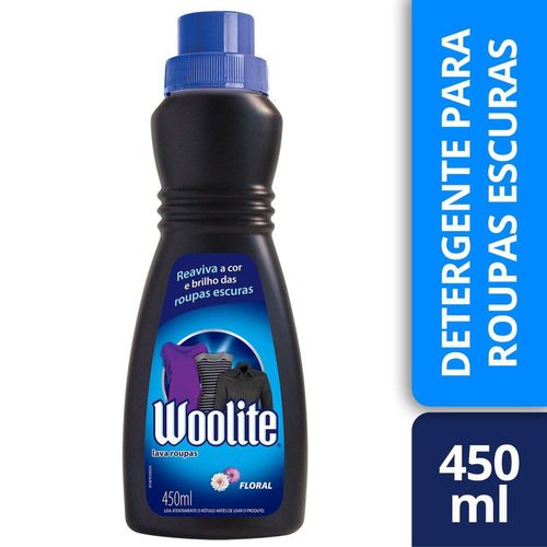Lava Roupas Woolite para Roupas Escuras Floral 450ml