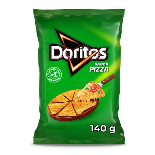 Salgadinho de Milho Pizza Rock in Rio Doritos Pacote 140g