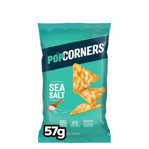 Salgadinho de Milho Popcorners Sea Salt 57g