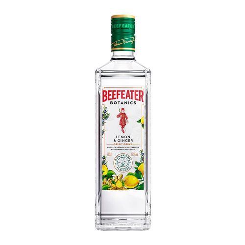 Beefeater Botanics Limão e Gengibre Garrafa 750 ml