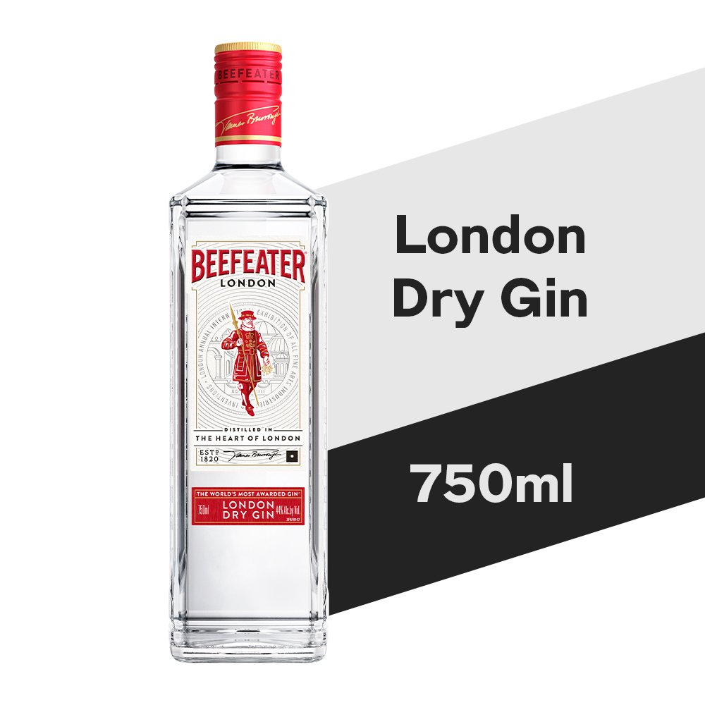 Gin Beefeater London Dry 750ml - Zona Sul