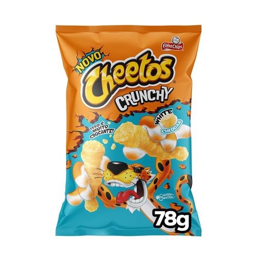 Salgadinho de Milho Cheetos Crunchy White Cheddar 78g