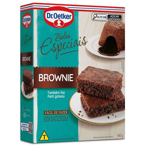 Mistura Para Brownie Dr. Oetker Chocolate Caixa 480g