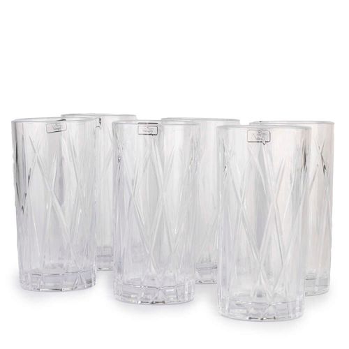 Jogo de Copos L'Hermitage Cristal com 6 Unidades