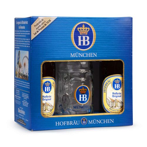 Kit Cerveja HB com 2 Unidades 500ml cada