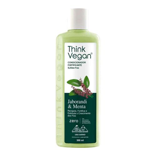 Condicionador Fortificante Think Vegan Jaborandi e Menta 300ml