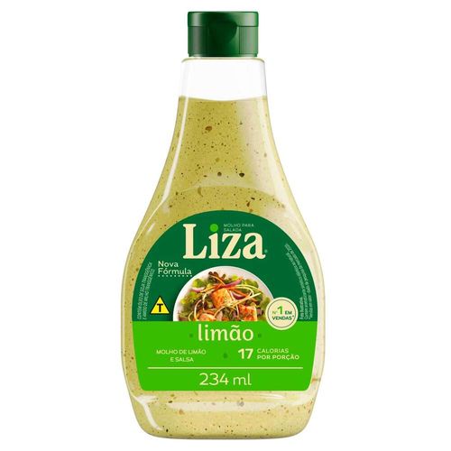 Molho Para Salada Liza Limão 234 Ml