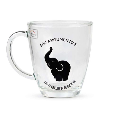 Caneca Sincera em Vidro Dynasty 330ml