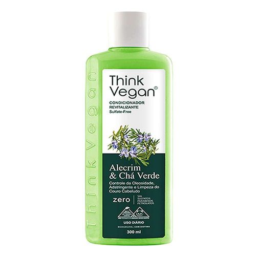 Condicionador Think Vegan Revitalizante Alecrim e Chá Verde 300ml
