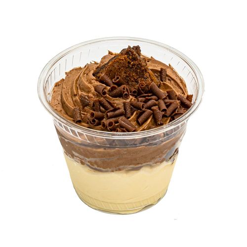 Mousse Pot Blanc Brownie Nozes 100g