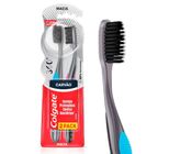 Escova Dental Colgate Black Média com 2 Unidades