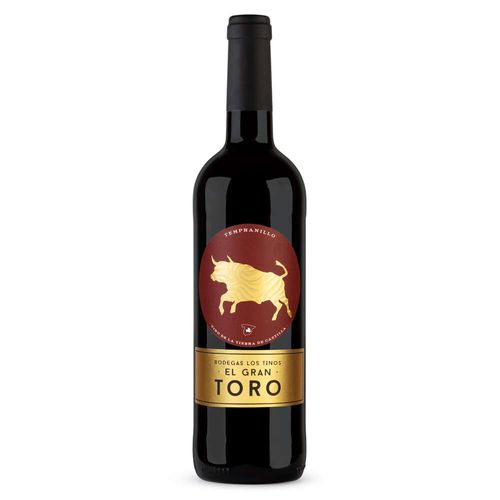 Vinho Tinto Espanhol Tempranillo El Gran Toro Garrafa 750ml