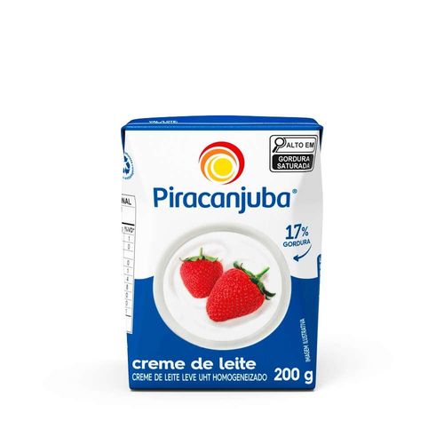Creme de Leite Piracanjuba Tetra Pak 200g