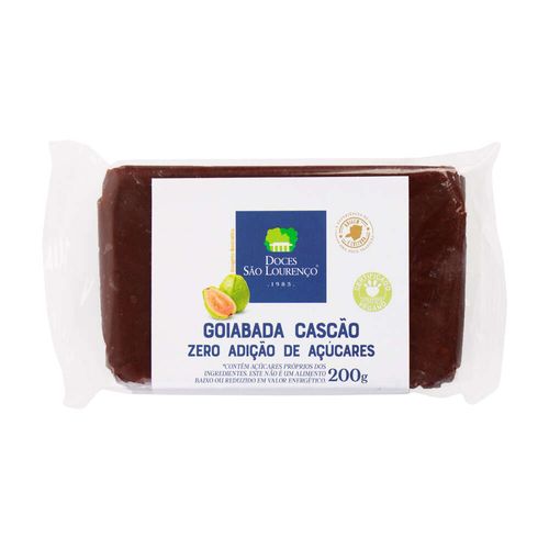 Goiabada Cascão Zero São Lourenço