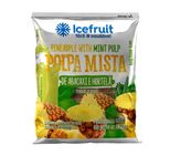 Polpa Congelada Icefruit Abacaxi Com Hortelã Pacote Com 4 Unidades 100g Cada