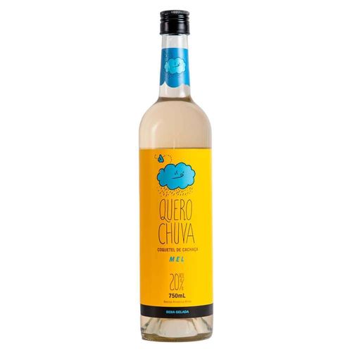 Bebida Aperitivo Quero Chuva Mel Garrafa 750ml