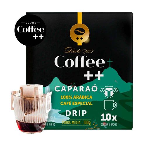 Drip Coffee++ Caparaó Caixa com 10 Unidades