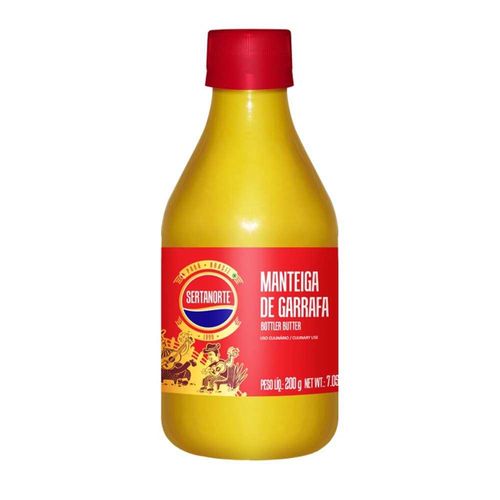 Manteiga de Garrafa Sertanorte Vidro  200 g