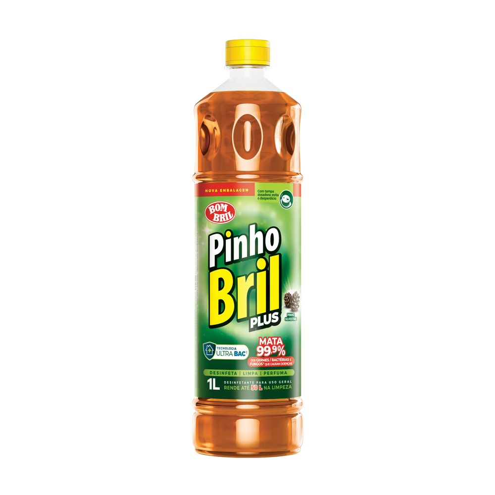 Desinfetante Pinho Bril Pinho Silvestre 1 Litro