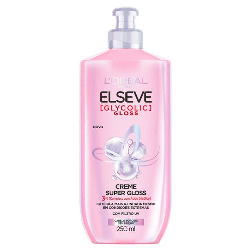 Creme para Pentear Elseve Glycolic Gloss 250ml
