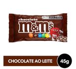 Confeitos de Chocolate ao Leite M&M'S 45g