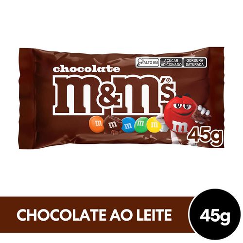 Confeitos de Chocolate ao Leite M&M'S 45g