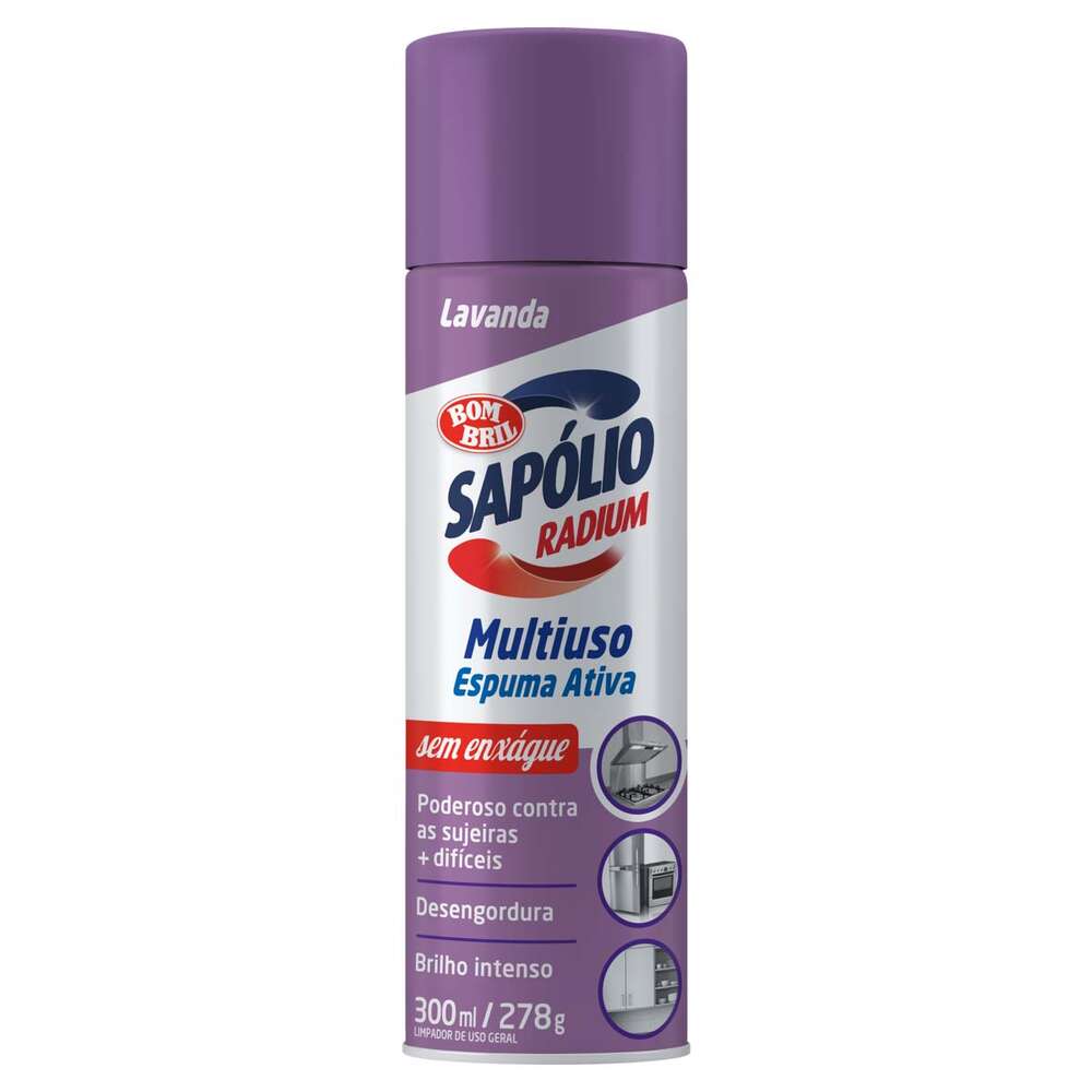 Sapólio Radium Espuma Ativa Lavanda 300ml - Zona Sul