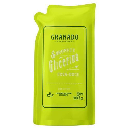 Sabonete Líquido Granado Erva Doce Refil 300ml