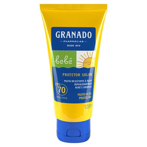 Protetor Solar Granado Bebê FPS70 120ml
