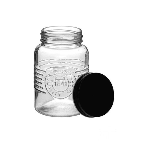 Porta Mantimentos Vidro com Tampa de Metal Dynasty 600ml