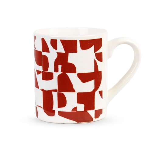 Caneca de Cerâmica Vermelha Dynasty 330ml