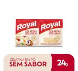 Gelatina em Pó Royal Sem Sabor Incolor 24g