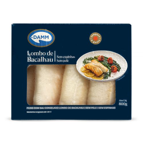 Lombo de Bacalhau Damm 800g