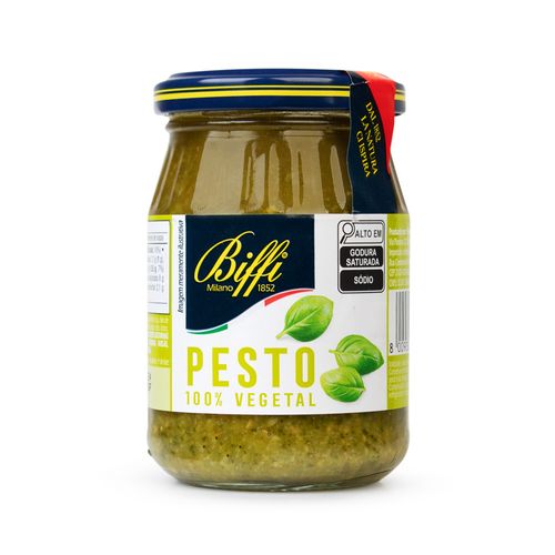 Molho Italiano Pesto Vegetal Biffi 190g