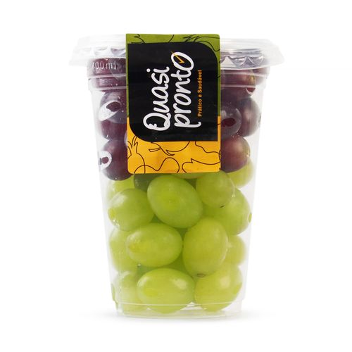 Mix de Uvas Vermelhas e Verdes Quasi Pronto 250g