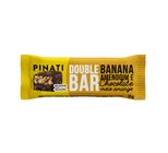 Barra Nuts Sem Açúcar Pinati Double Bar Banana, Amendoim e Chocolate Meio Amargo 35g