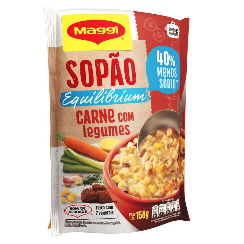 Sopao-Instantaneo-Menos-Sodio-Maggi-Equilibrium-Carne-Com-Legumes-Sache-150g