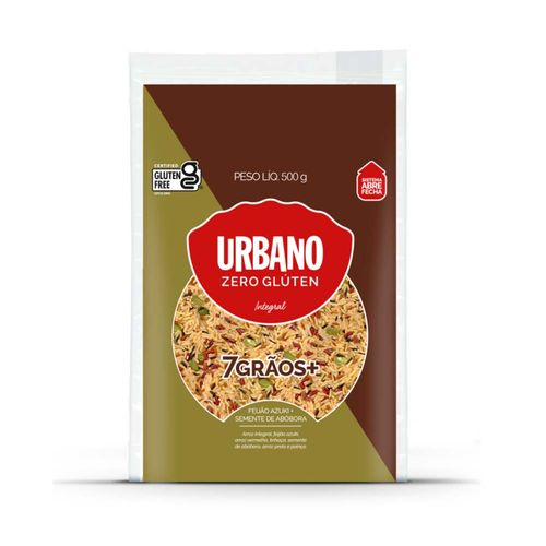 Arroz 7 Grãos Feijão Azuki Urbano 500g