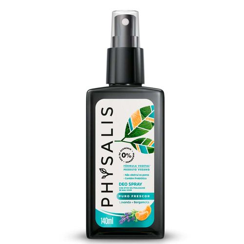 Desodorante Spray Physalis Puro Frescor 140ml
