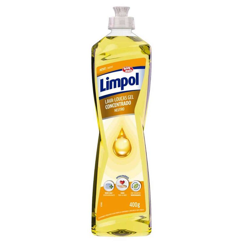 Detergente-para-Loucas-Gel-Concentrado-Limpol-Neutro-400g